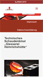 Mobile Screenshot of heinrichshuette-wurzbach.de